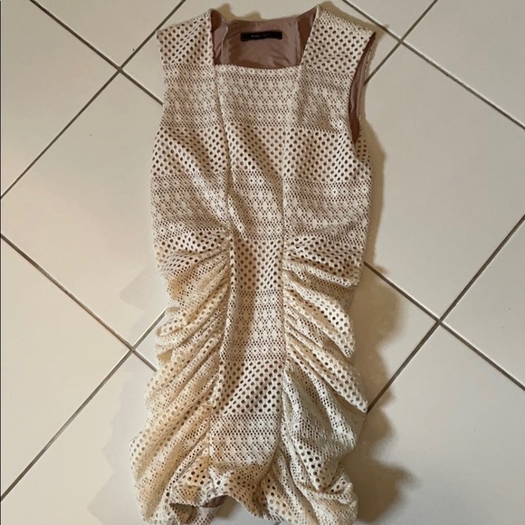 BCBGMaxAzria Dresses & Skirts - BCBG ivory dress size s
